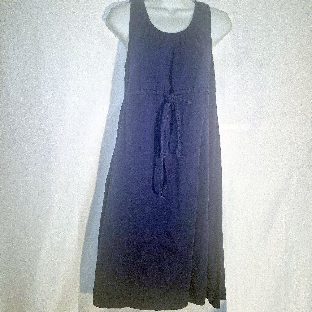 Baby Be Mine maternity nursing dress, blue in size s/m